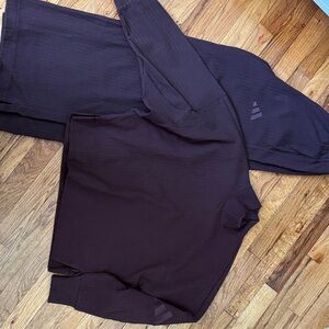 adidas Black Women's Pants & Jumpsuit Set